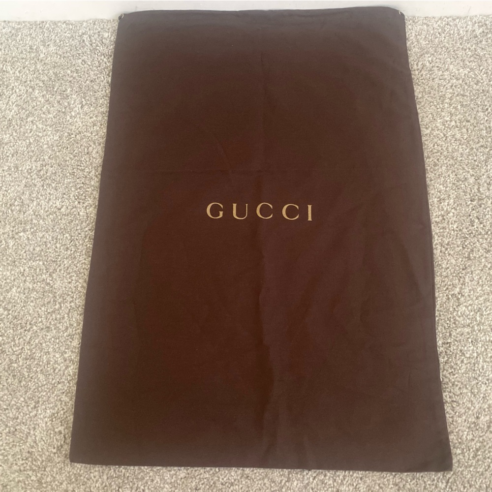 Gucci Brown Dust Bag 10” x 9-1/2”